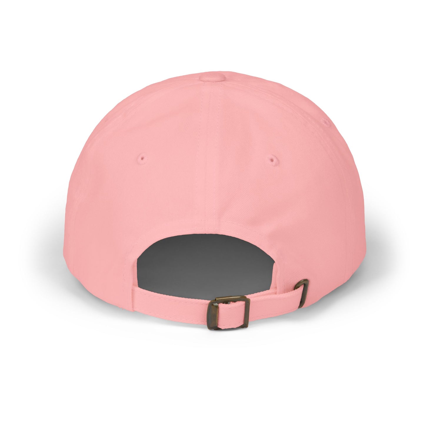 Eve's Coastal Peach Embroidered Dad Hat – Baby Pink