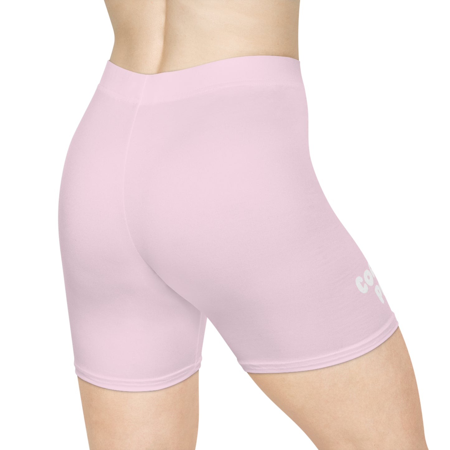 Just Peachy Bike Shorts Pink