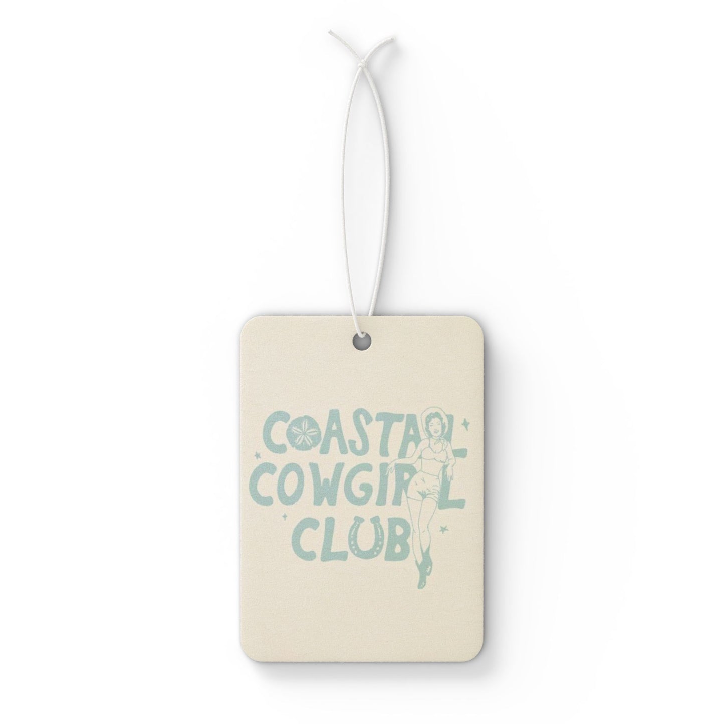 Coastal Cowgirl Club Air Freshener