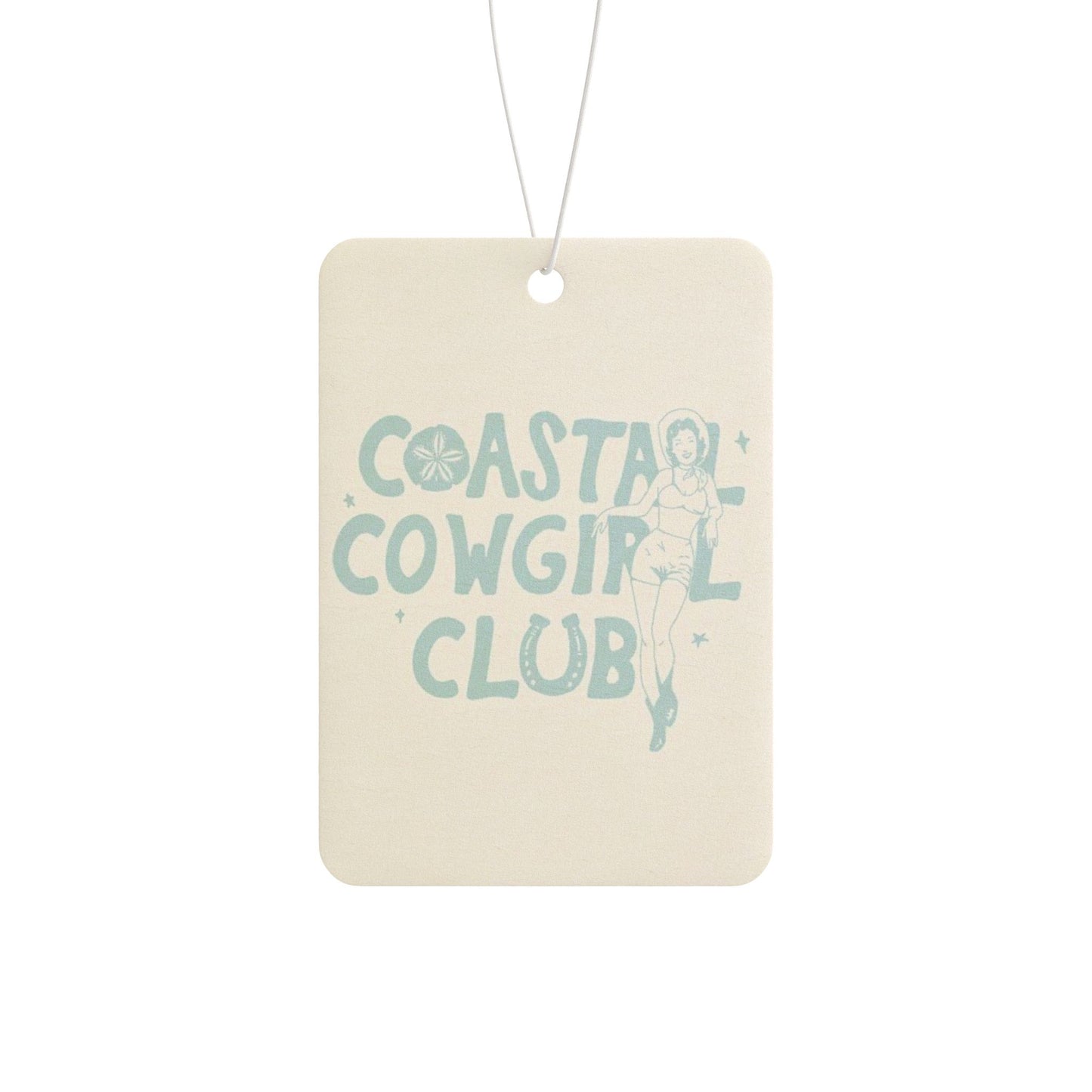 Coastal Cowgirl Club Air Freshener