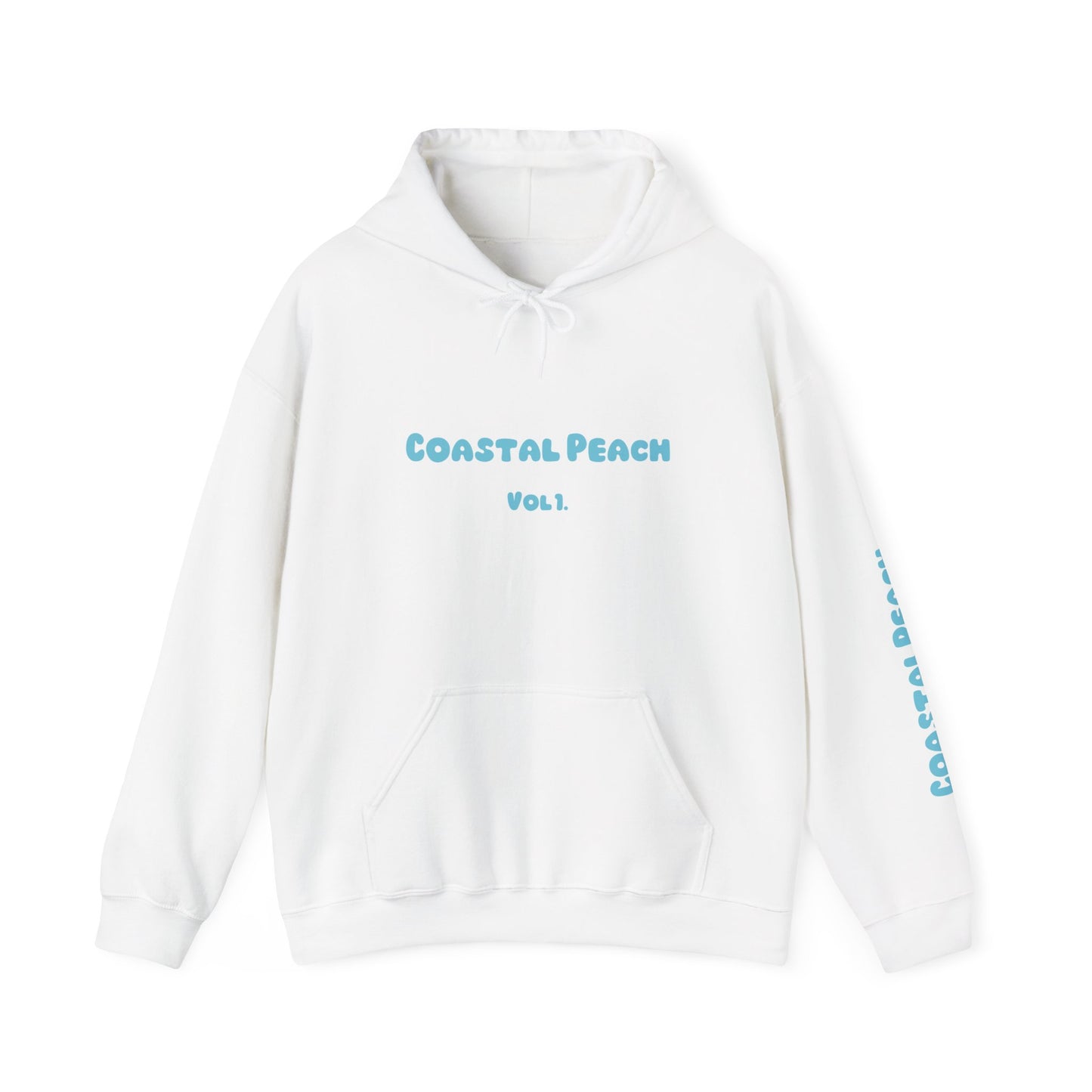 Coastal Cowgirl Club Hooded Sweatshirt White