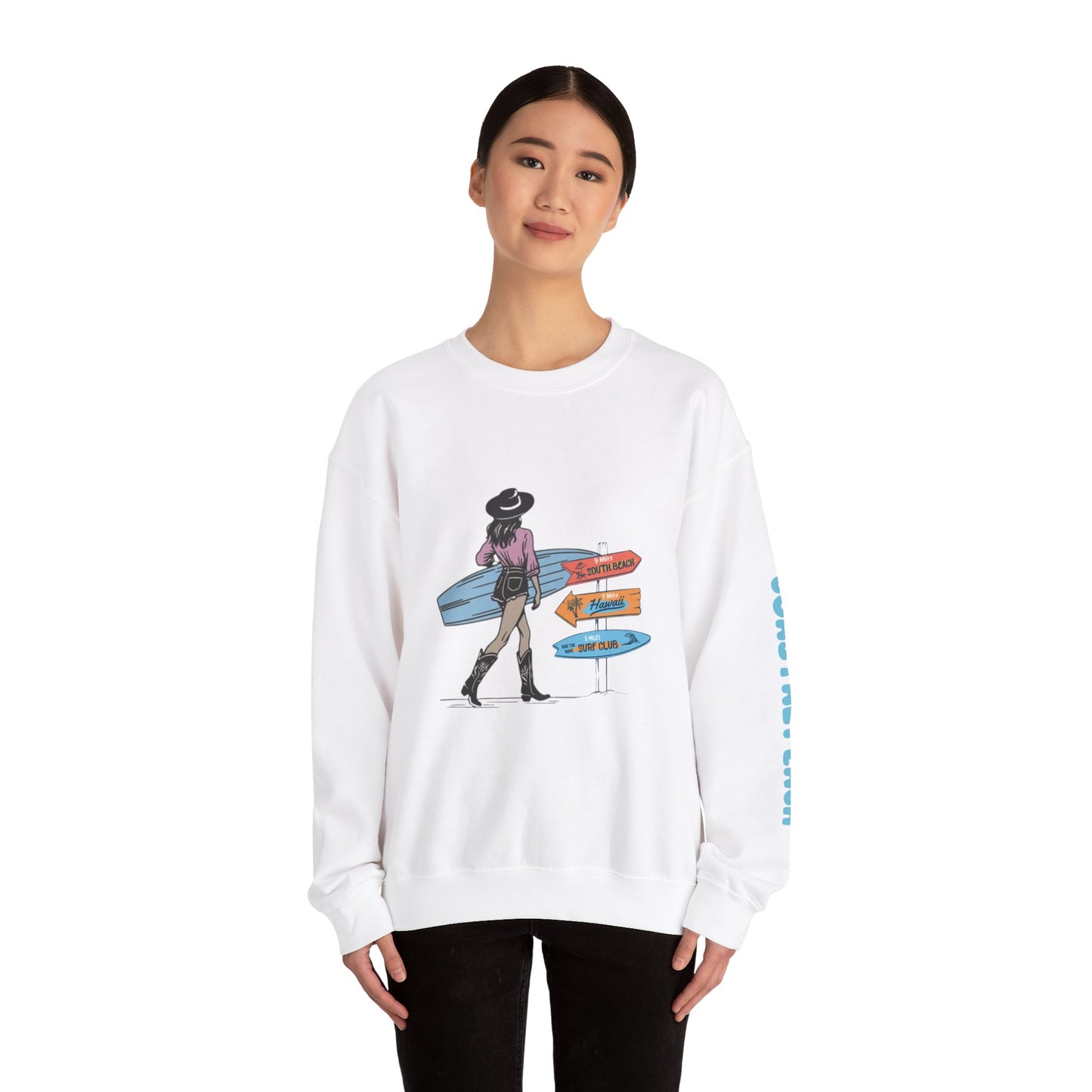 Beach Trails Coastal Cowgirl Club Sweatshirt