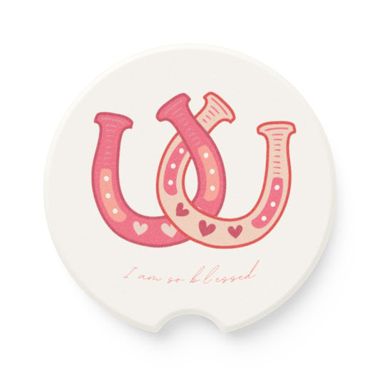 BLESSED -Car coaster